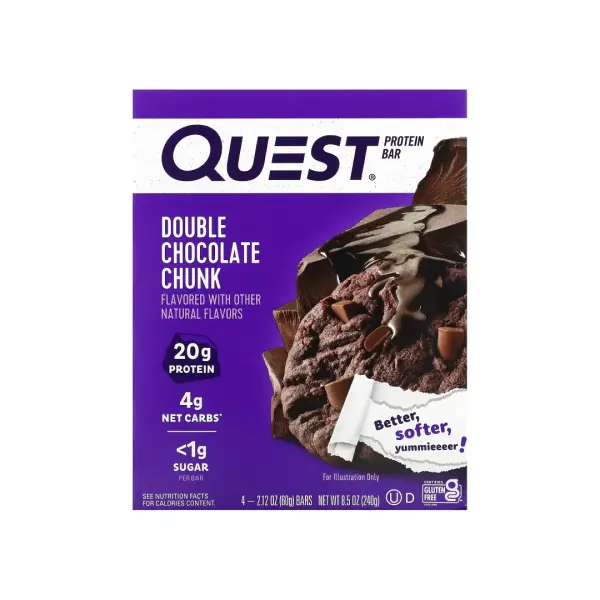 Quest Double Chocolate Chunk Protein Bar